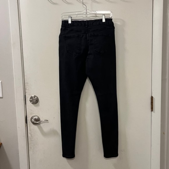 Bandolino Womens Black Smooth Operator Mid Rise Skinny Jeans Size 8 - Picture 7 of 11